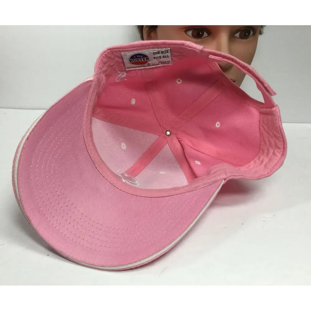 Chicago White Sox Hat Womens Pink Baseball Cap City Hunter One‎ Size